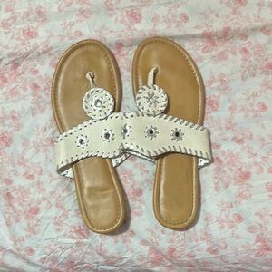 Women's Cream Sandals